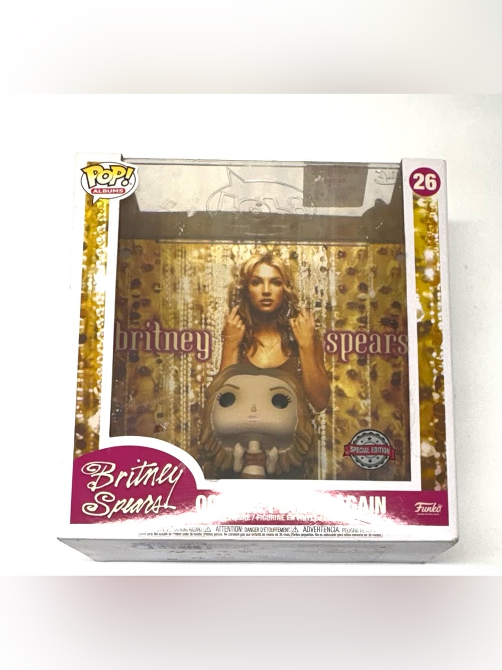 NWT. Funko Pop! Album-Britney Spears-Oops I Did It Again #26.